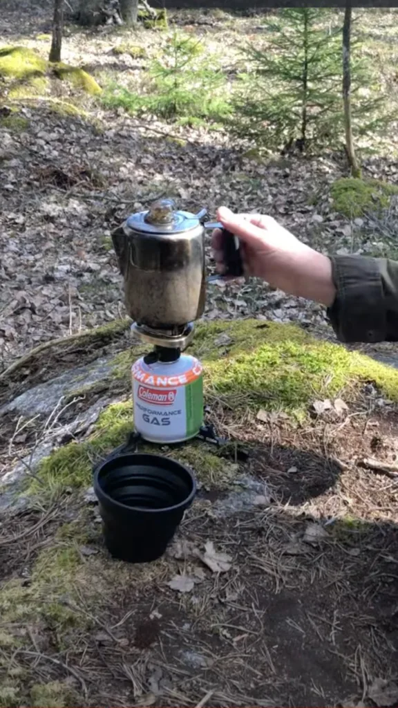 Bästa kaffet med GSI Outdoor Glacier perkulator